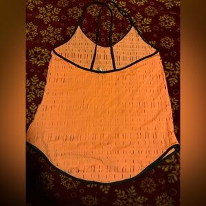 Under Armour Orange Cutout Top